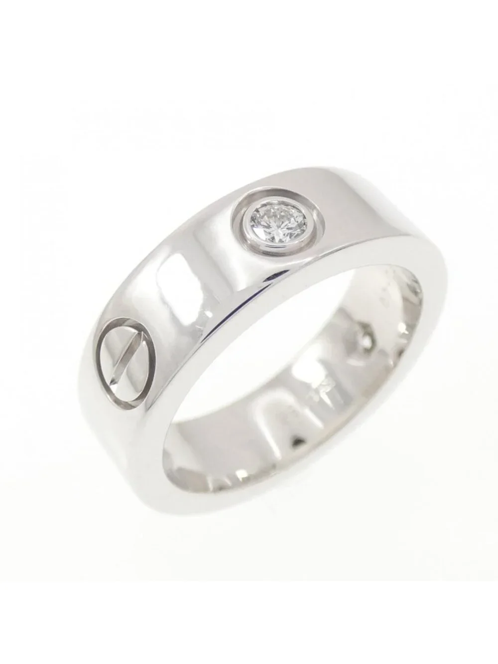 Cartier Love Half Diamond Ring